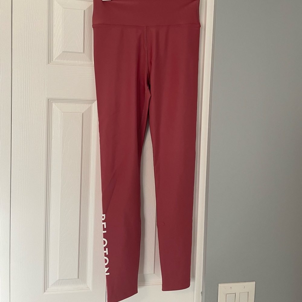 large pink peloton leggings